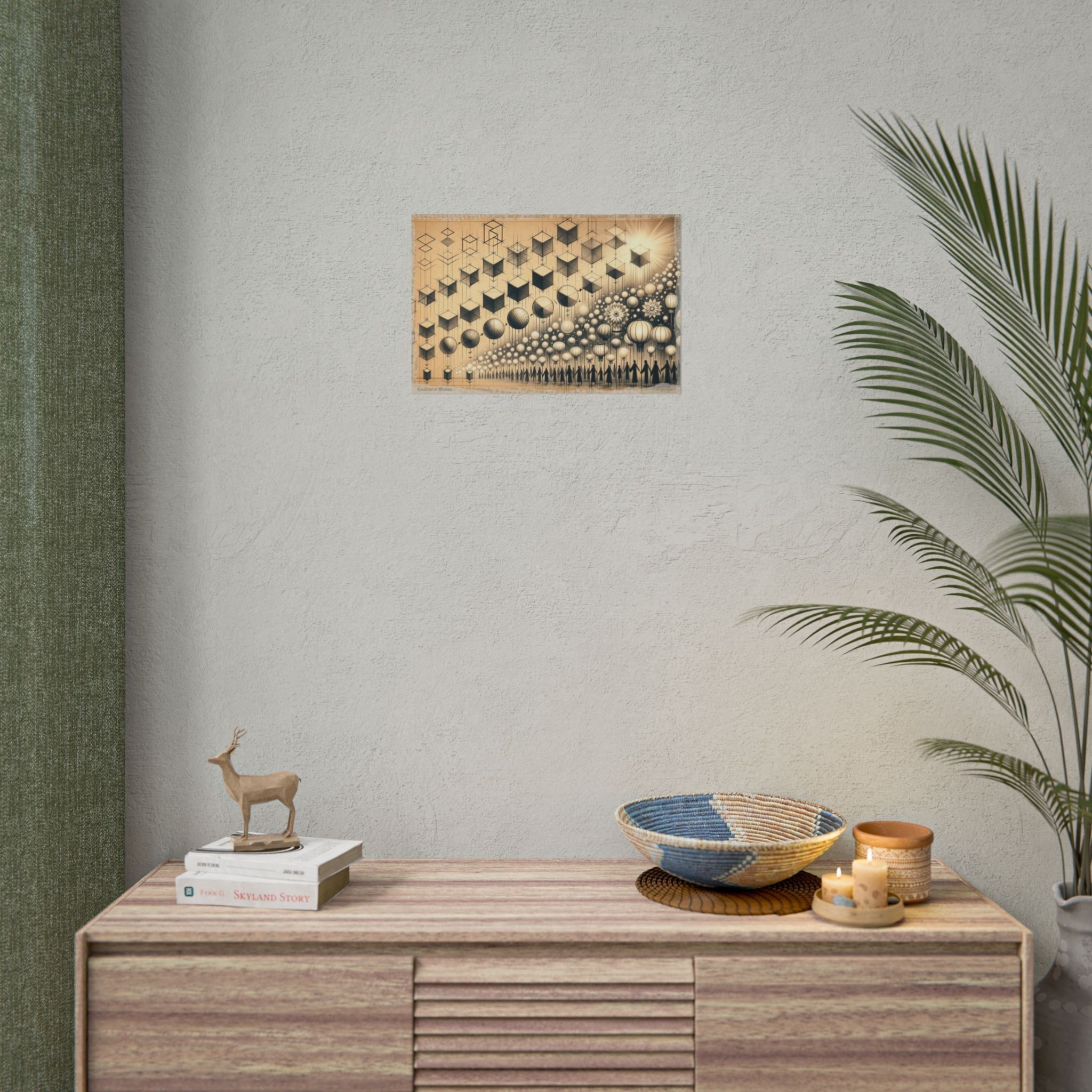 Geometric Jubilee Evolution - Art Print by Teo Teglia Art