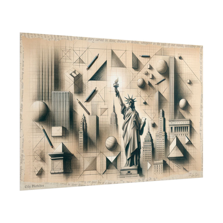 Geometry Breathing Life - Art Print by Teo Teglia Art