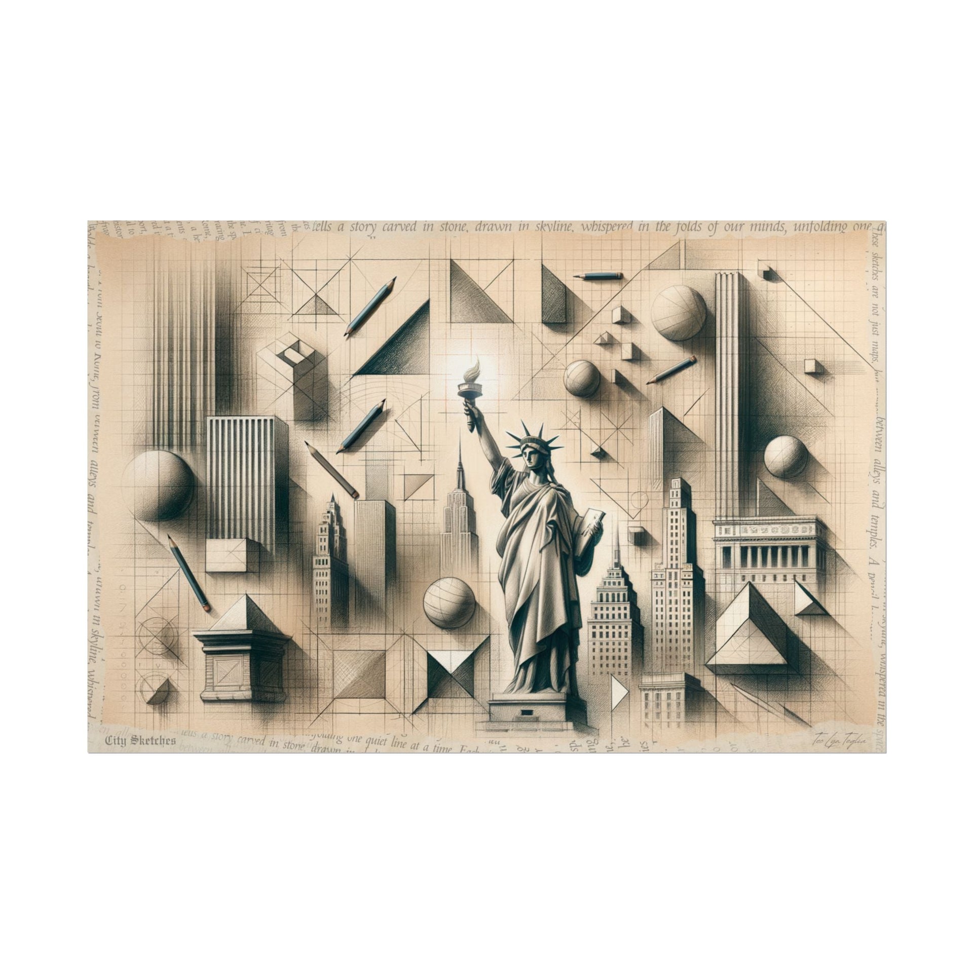 Geometry Breathing Life - Art Print by Teo Teglia Art