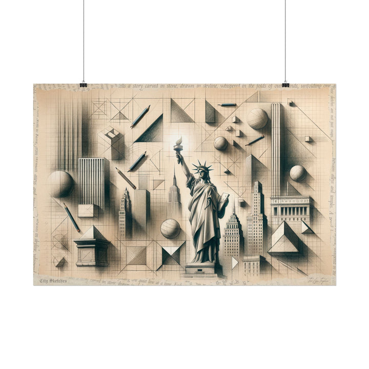 Geometry Breathing Life - Art Print by Teo Teglia Art