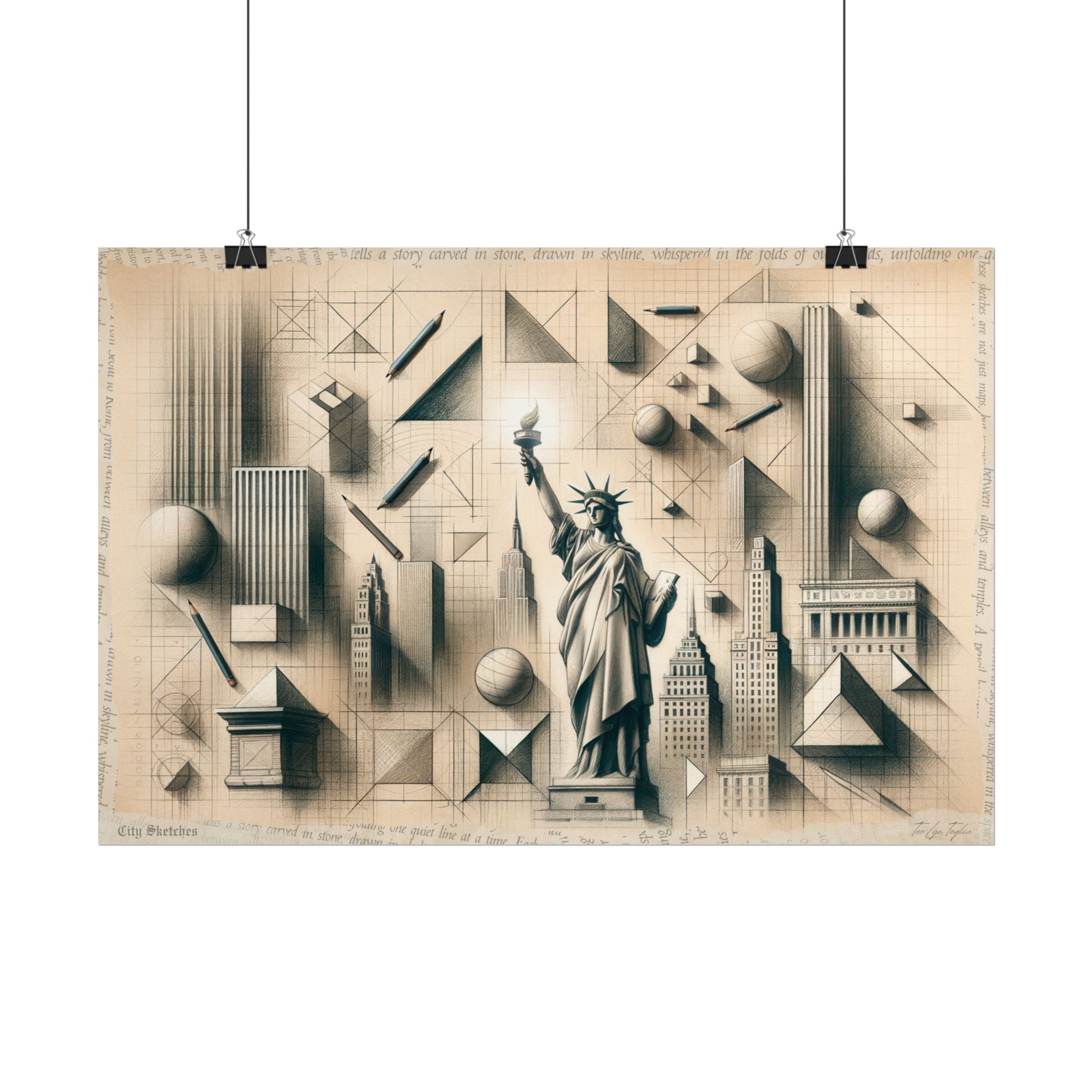 Geometry Breathing Life - Art Print by Teo Teglia Art