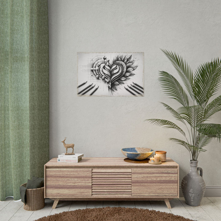 "Geometry of Graceful Gratitude" - Art Print by Teo Teglia Art