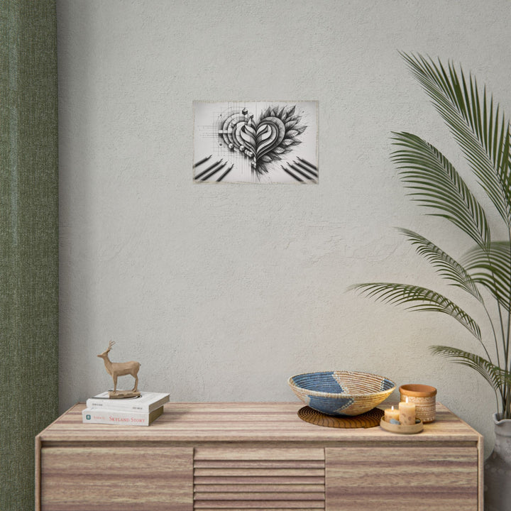 "Geometry of Graceful Gratitude" - Art Print by Teo Teglia Art