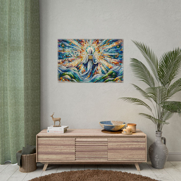 Illuminated Saint Symphony - Art Print by Teo Teglia Art