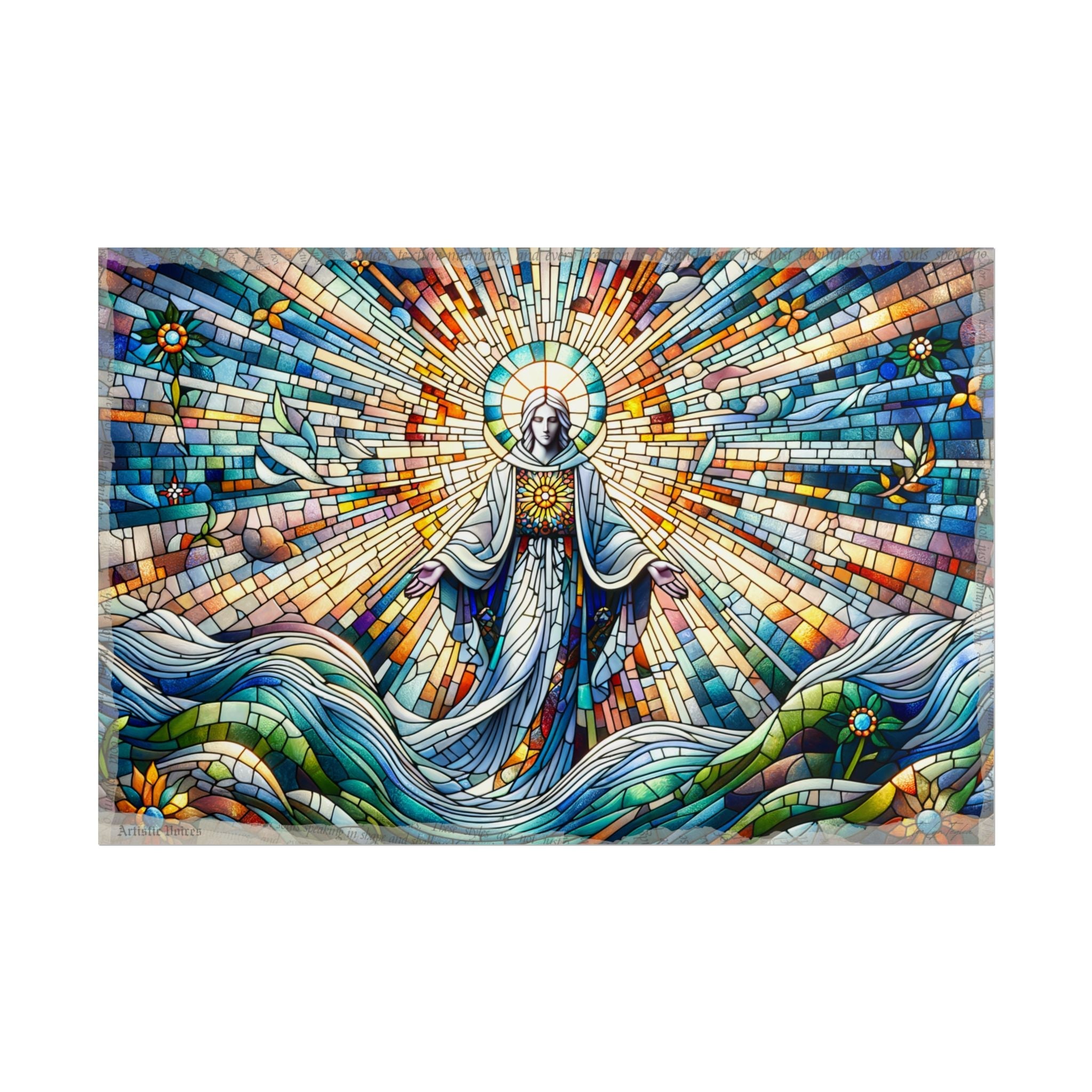 Illuminated Saint Symphony - Art Print by Teo Teglia Art