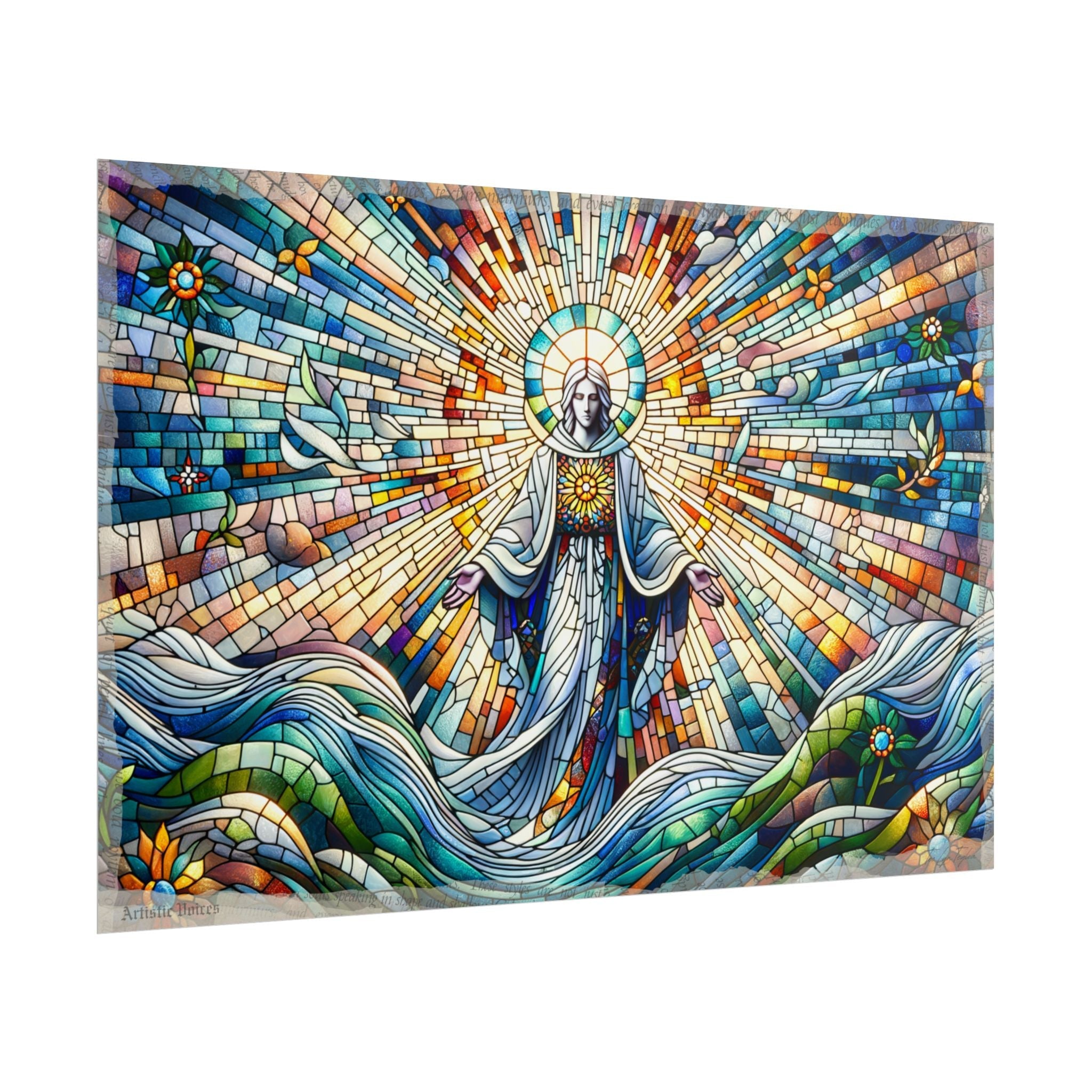 Illuminated Saint Symphony - Art Print by Teo Teglia Art