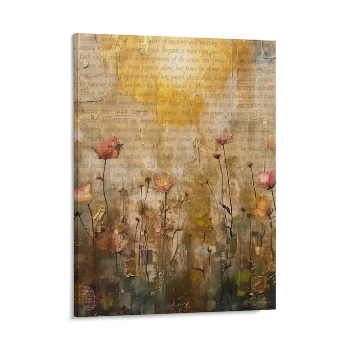Impressions in Impasto - Floral Painting Canvas by Teo Teglia Art