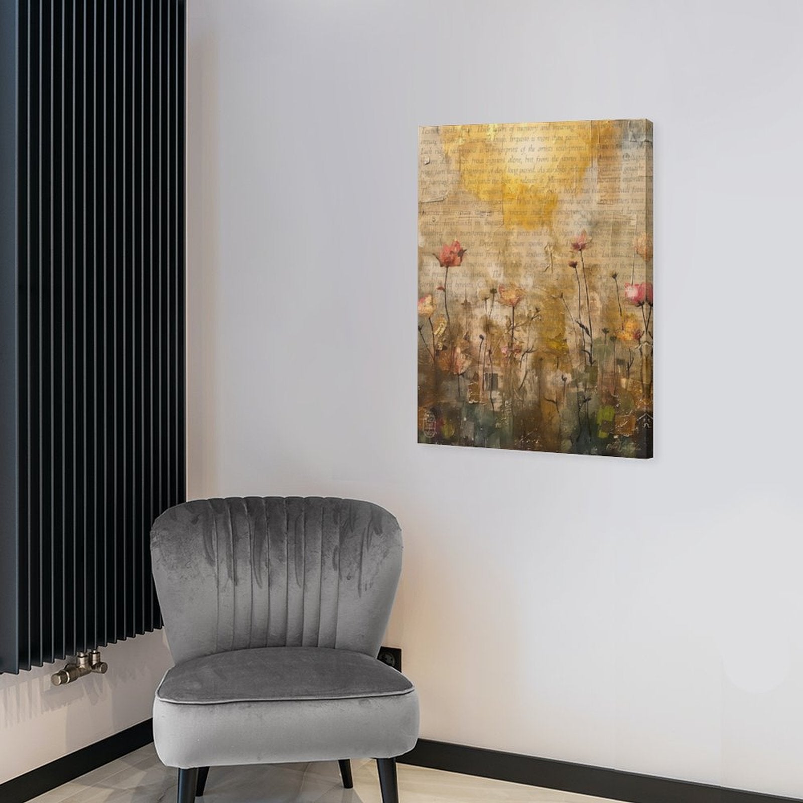 Impressions in Impasto - Floral Painting Canvas by Teo Teglia Art