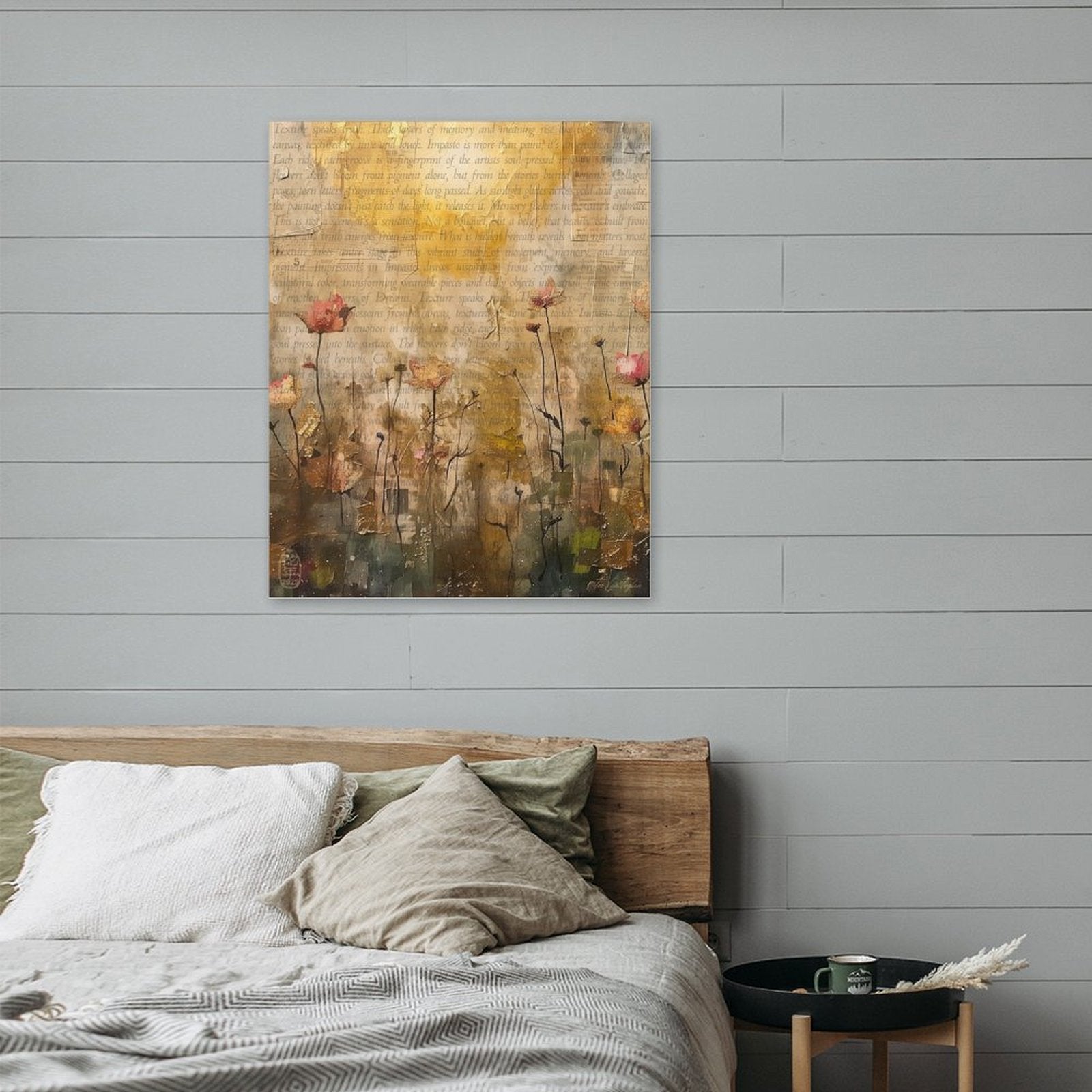 Impressions in Impasto - Floral Painting Canvas by Teo Teglia Art