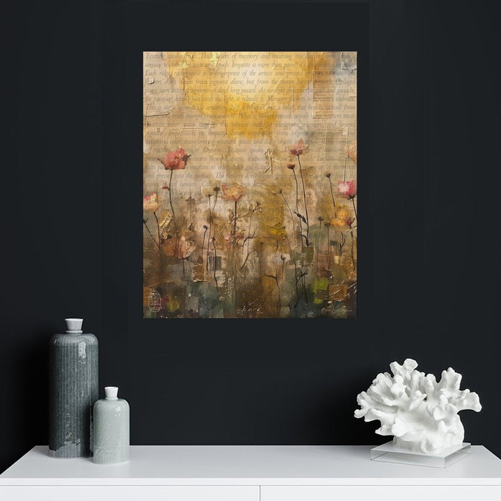 Impressions in Impasto - Floral Painting Canvas by Teo Teglia Art
