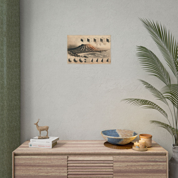 "Island Genesis: Artistic Evolution" - Art Print by Teo Teglia Art