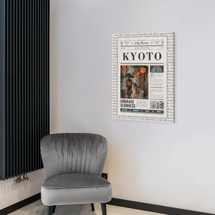 Kyoto - City Series Canvas by Teo Teglia Art