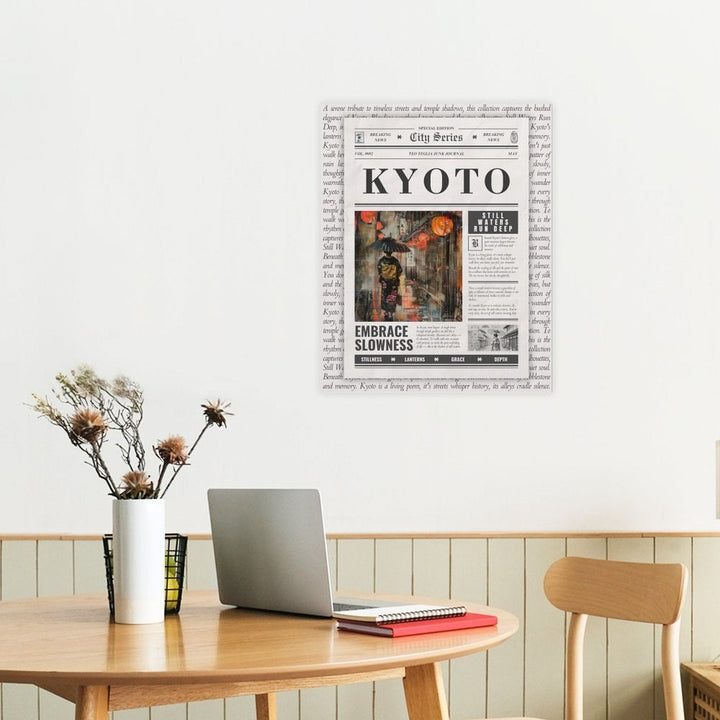 Kyoto - City Series Canvas by Teo Teglia Art