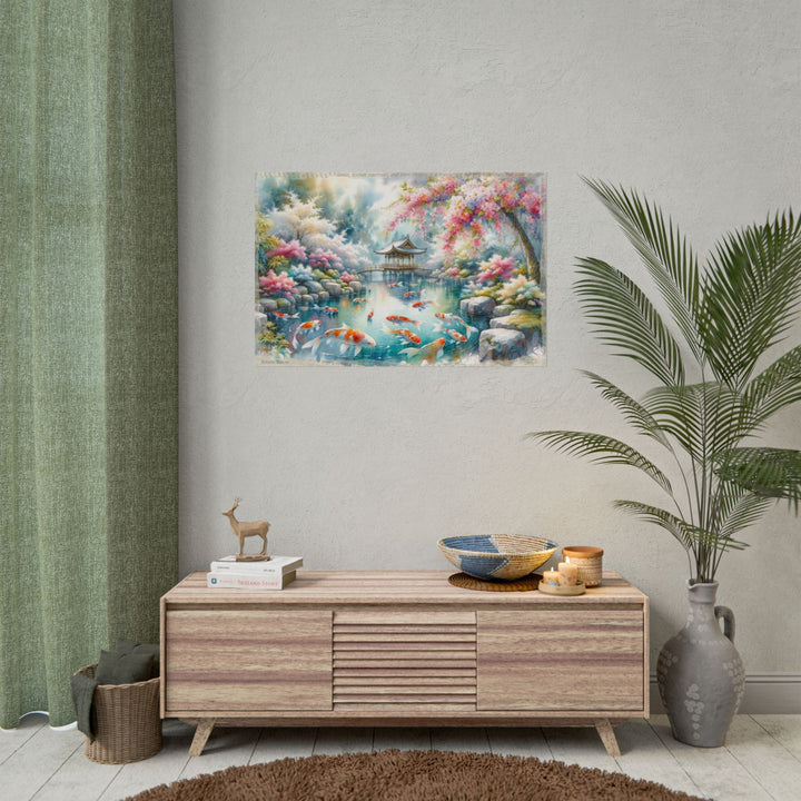 Lily Whispered Serenity - Art Print by Teo Teglia Art
