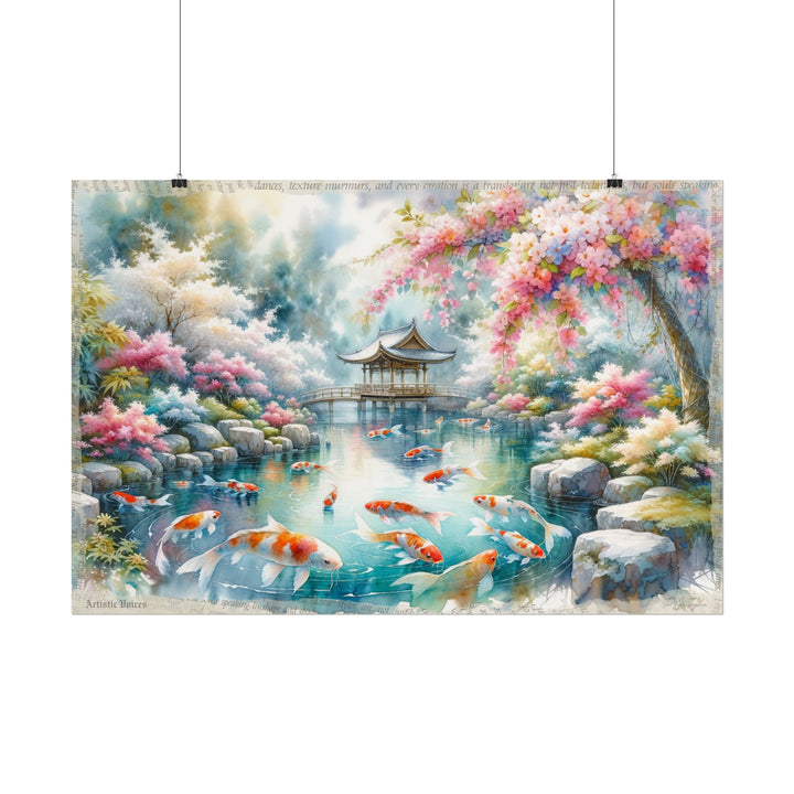 Lily Whispered Serenity - Art Print by Teo Teglia Art
