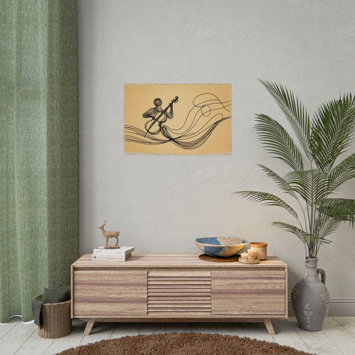 Melody Woven in Air - Art Print by Teo Teglia Art