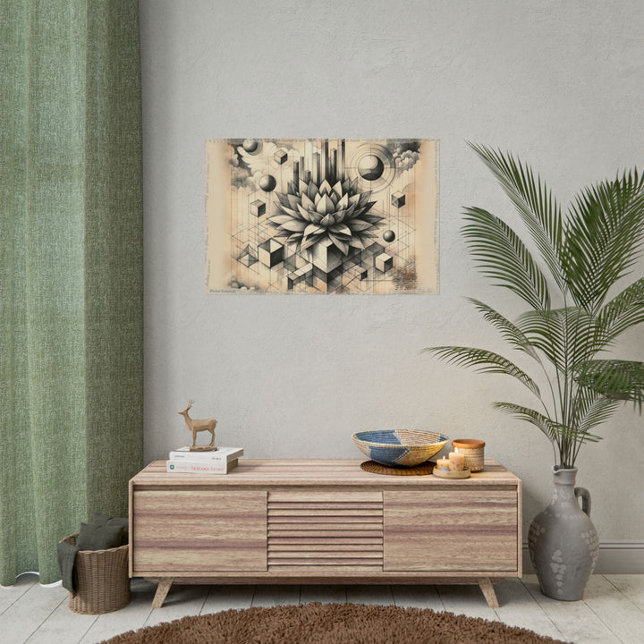 "Metamorphosis of Tranquility" - Art Print by Teo Teglia Art