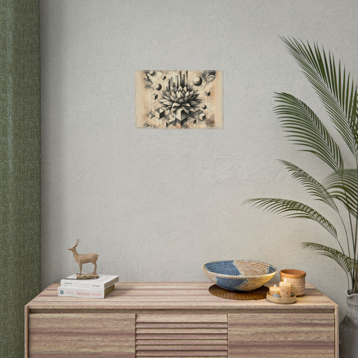 "Metamorphosis of Tranquility" - Art Print by Teo Teglia Art