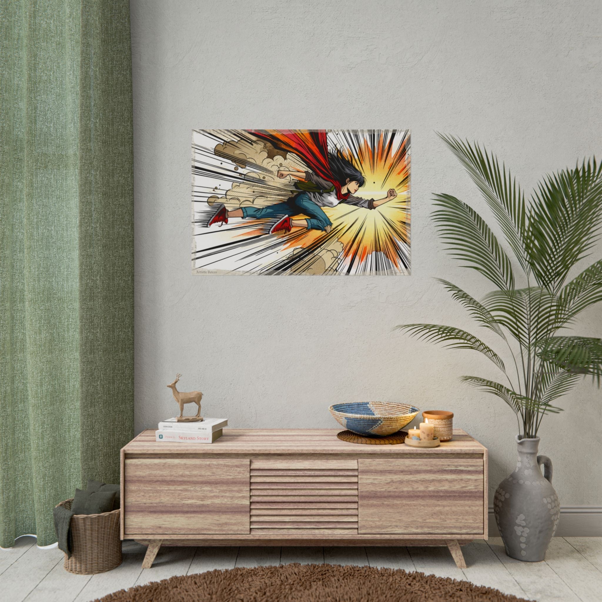 Momentum Burst Euphoria - Art Print by Teo Teglia Art
