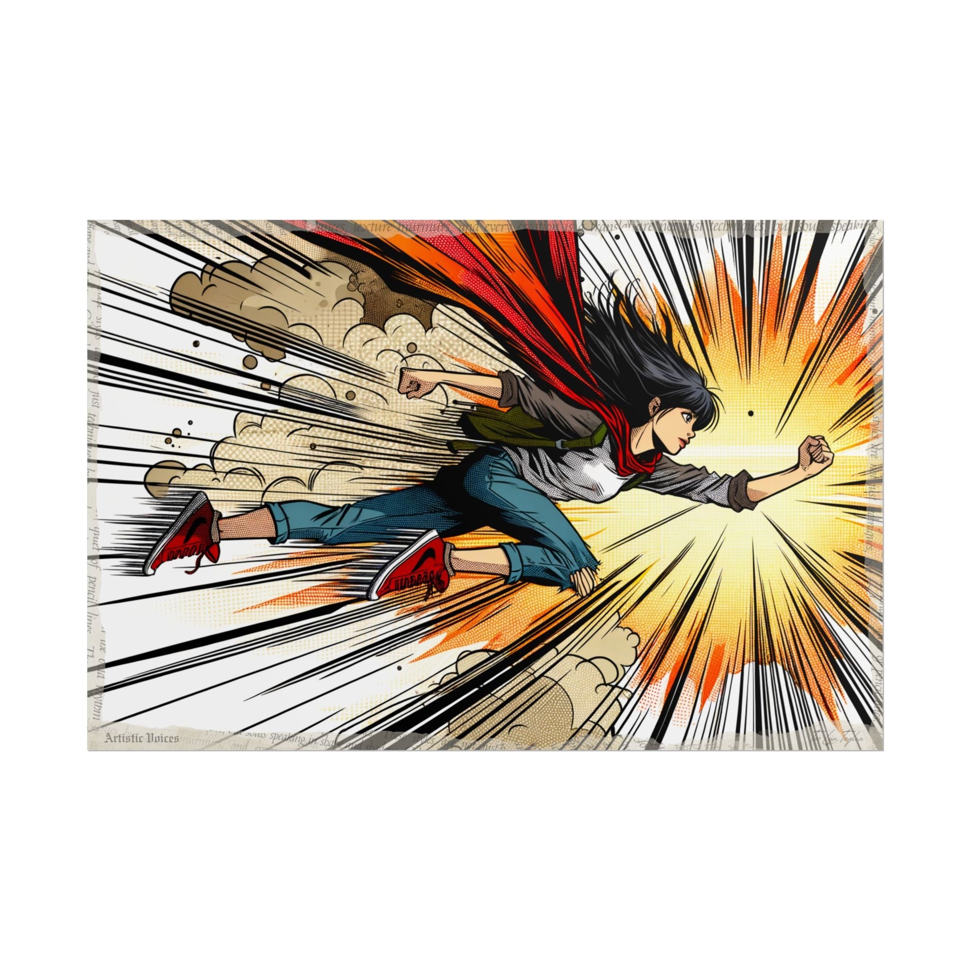 Momentum Burst Euphoria - Art Print by Teo Teglia Art