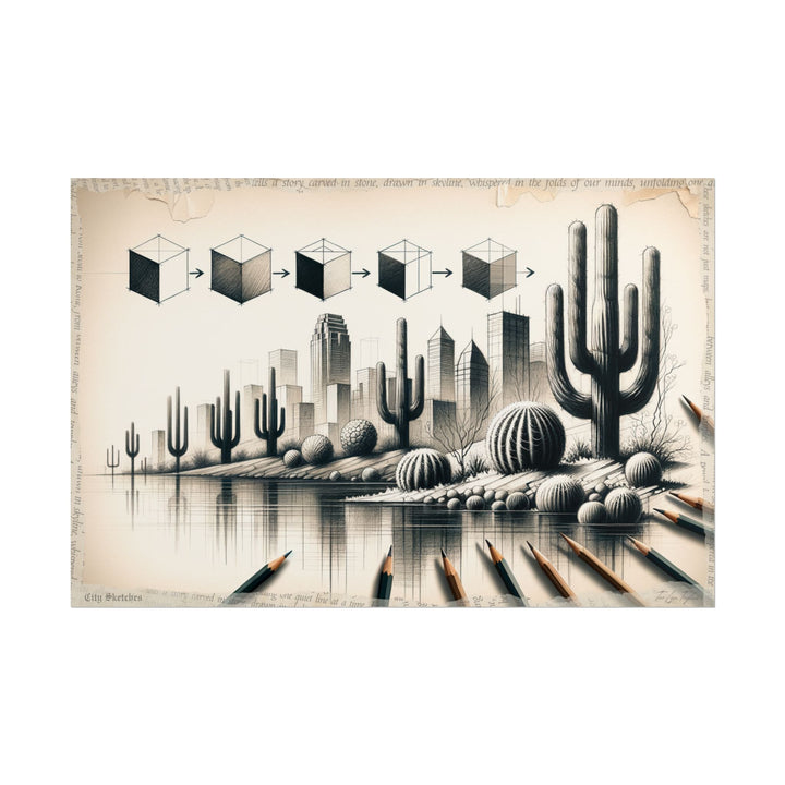 Phoenix Geometry Transcending - Art Print by Teo Teglia Art