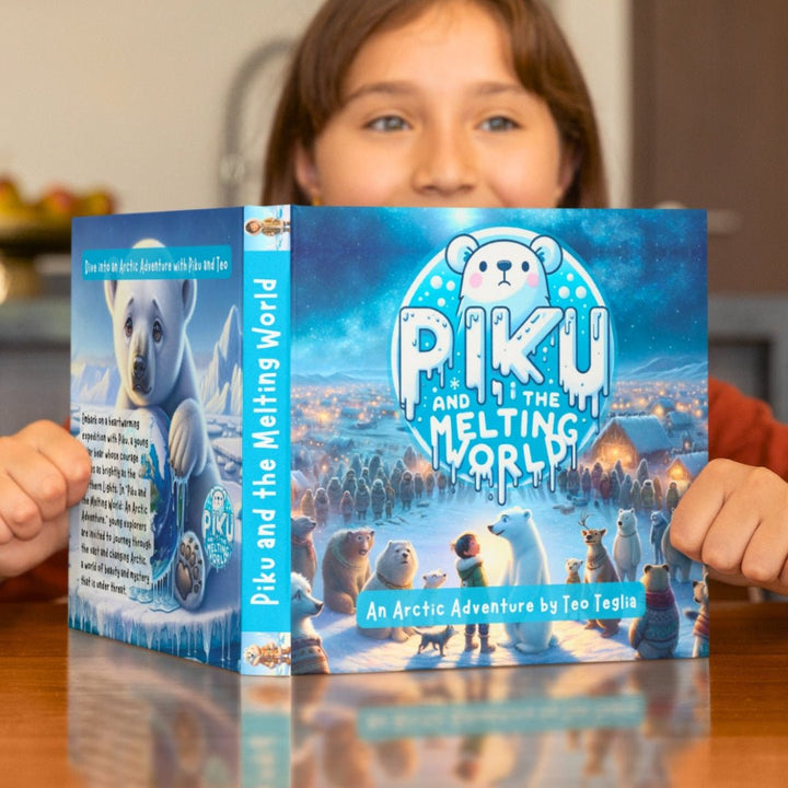 Piku and the Melting World - An Arctic Adventure by Teo Teglia Art