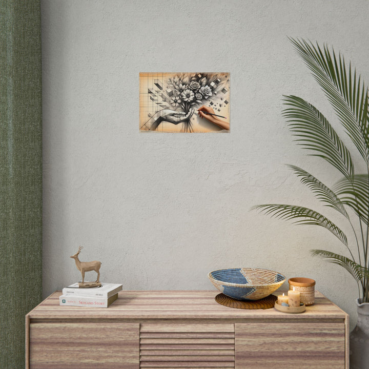"Progression Blooms Tenderly" - Art Print by Teo Teglia Art