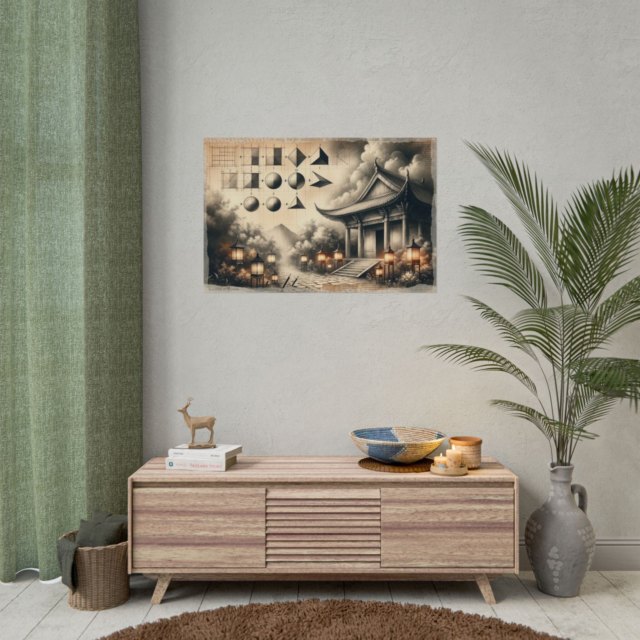 Progression into Serenity - Art Print by Teo Teglia Art