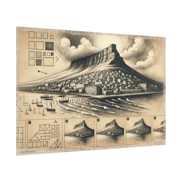 Pulse of Distant Shores - Art Print by Teo Teglia Art