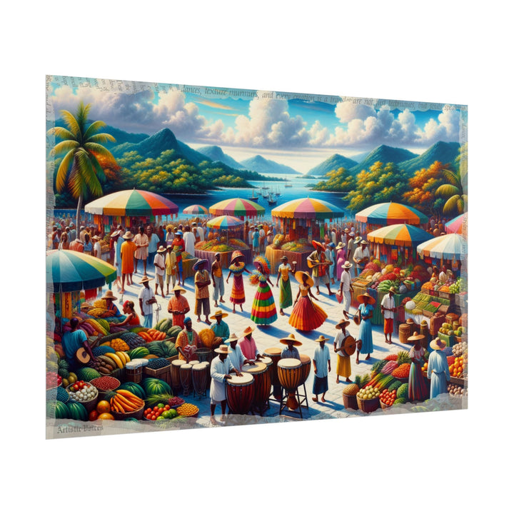 Rhythm of the Bountiful Isles - Art Print by Teo Teglia Art