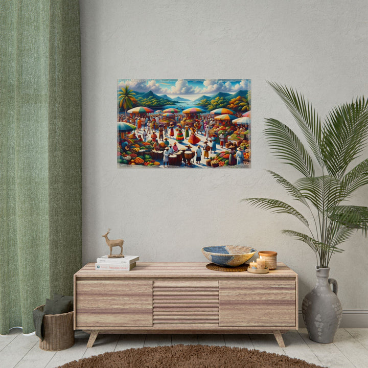 Rhythm of the Bountiful Isles - Art Print by Teo Teglia Art
