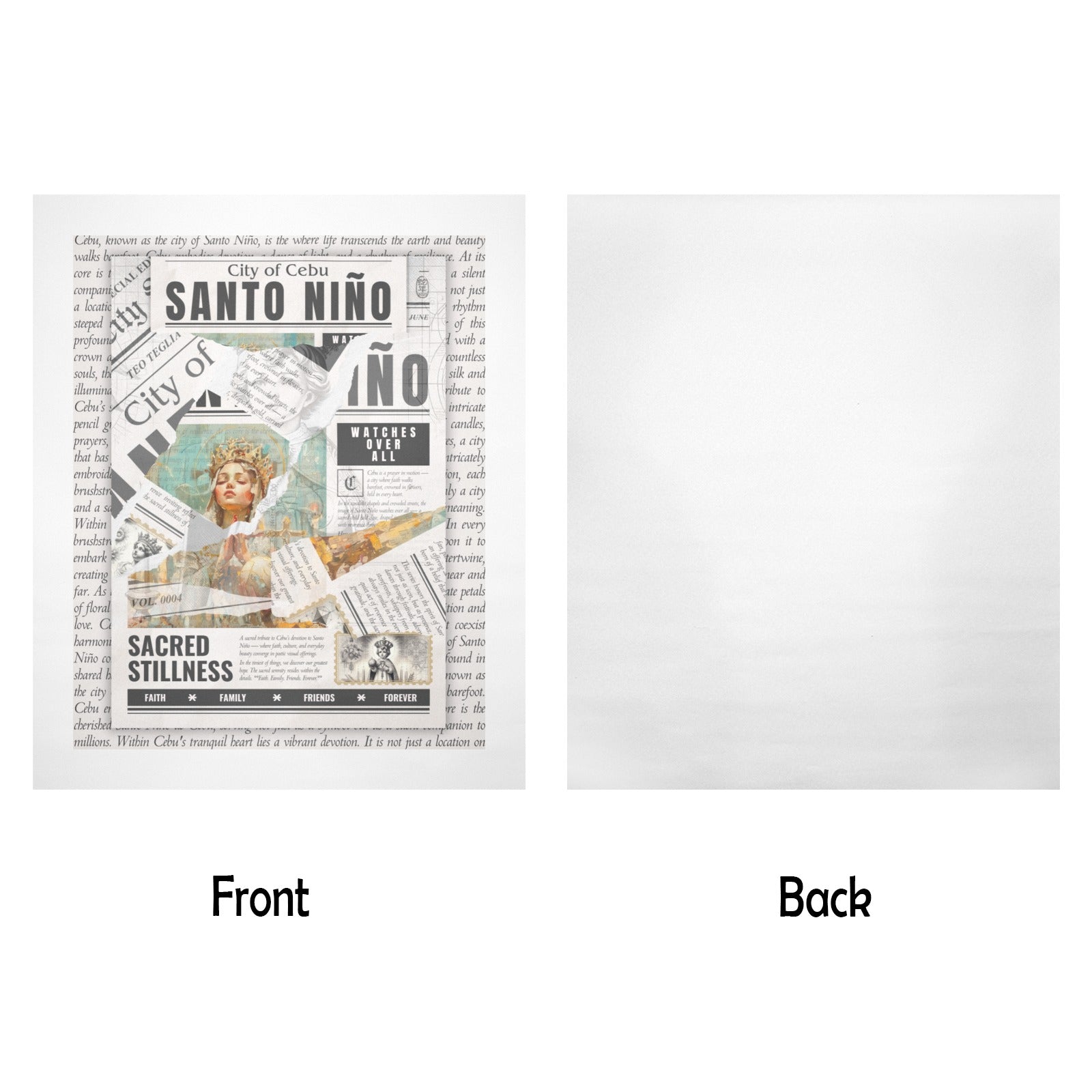 Santo Niño - Gallery Art Print Set of 3 by Teo Teglia Art
