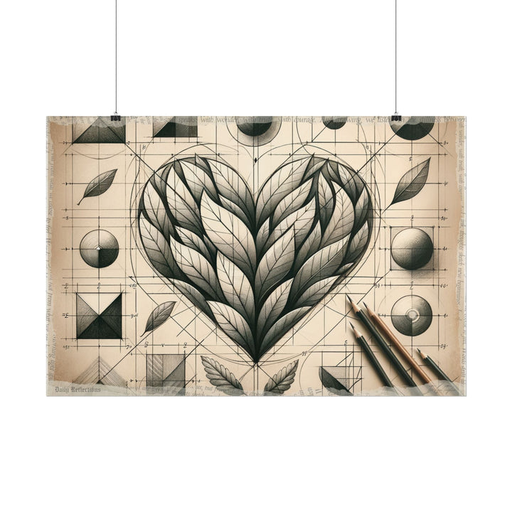 Scribbled Harmony Unfolds - Art Print by Teo Teglia Art