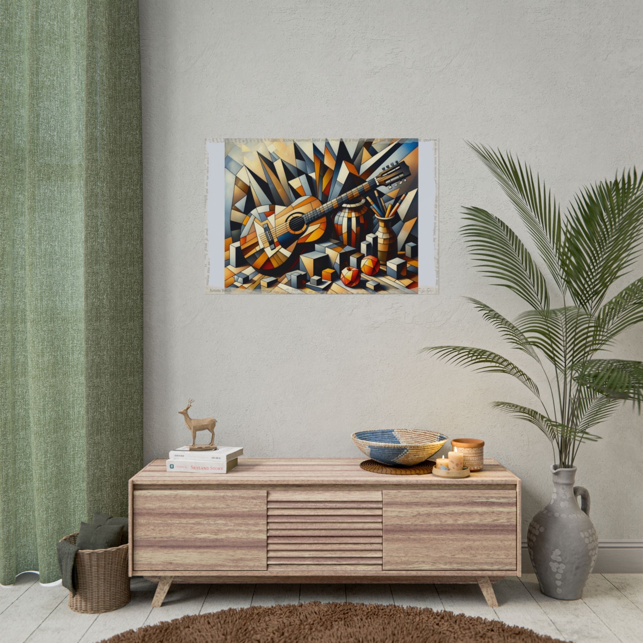 Shattered Resonance Symphony - Art Print by Teo Teglia Art