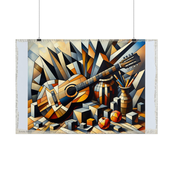 Shattered Resonance Symphony - Art Print by Teo Teglia Art