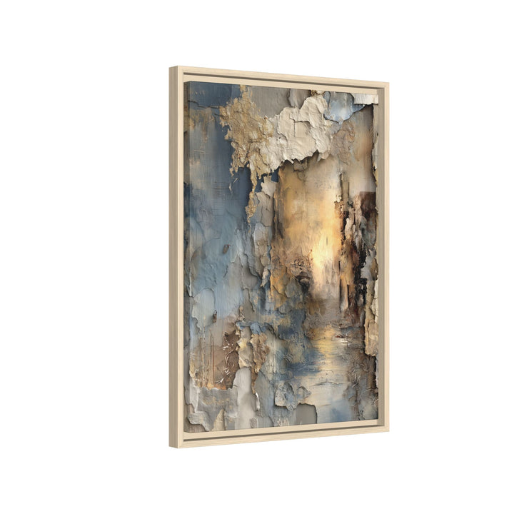 Still, You Keep Going — Framed Matte Canvas Print by Teo Teglia