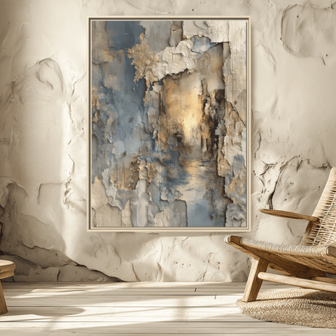 Still, You Keep Going — Framed Matte Canvas Print