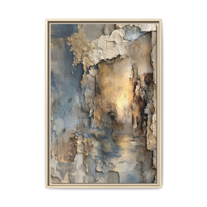 Still, You Keep Going — Framed Matte Canvas Print by Teo Teglia