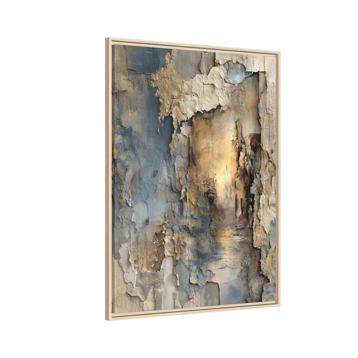 Still, You Keep Going — Framed Matte Canvas Print by Teo Teglia