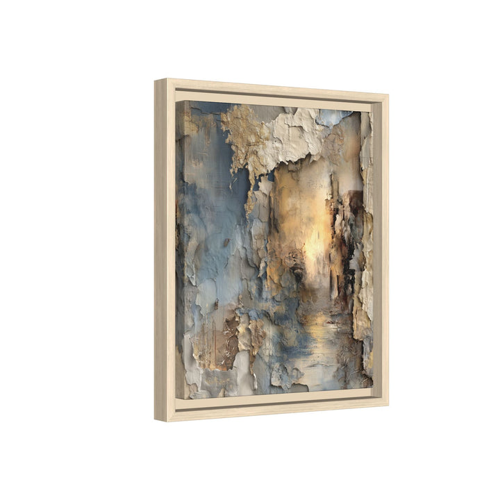 Still, You Keep Going — Framed Matte Canvas Print by Teo Teglia