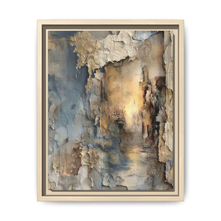 Still, You Keep Going — Framed Matte Canvas Print by Teo Teglia