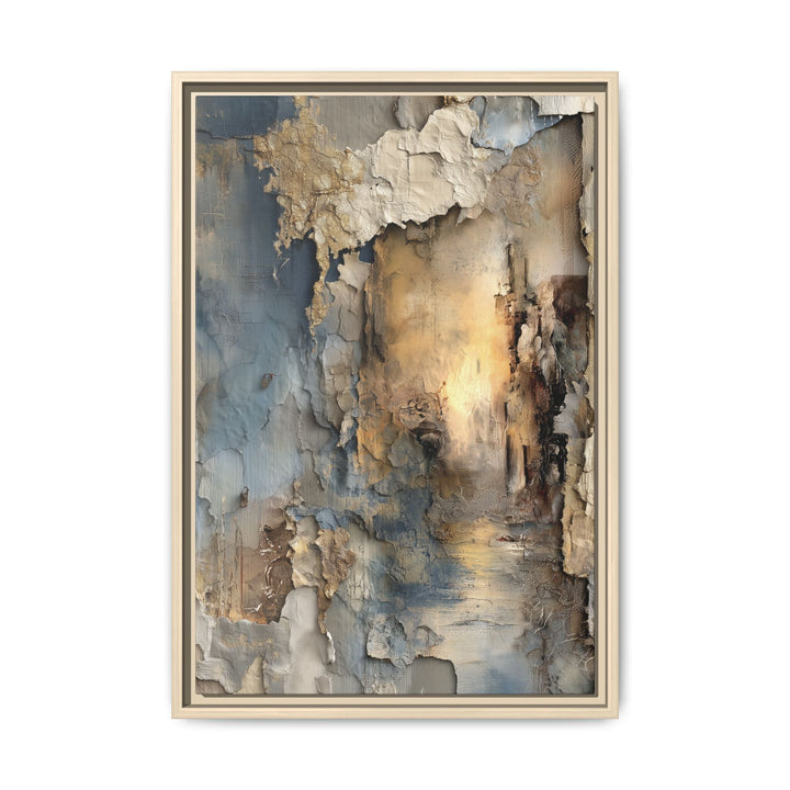 Still, You Keep Going — Framed Matte Canvas Print by Teo Teglia