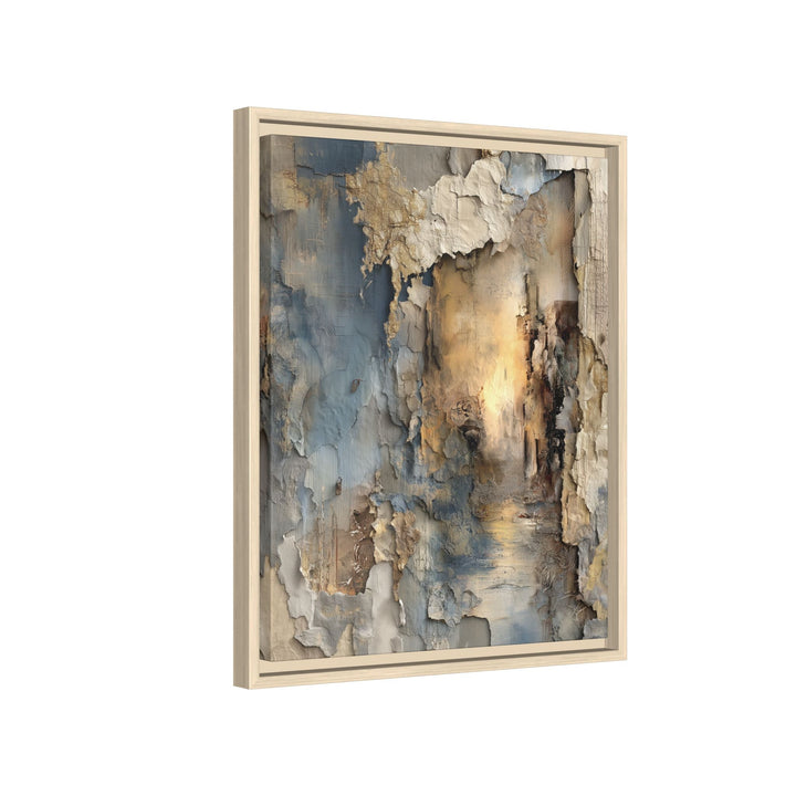 Still, You Keep Going — Framed Matte Canvas Print by Teo Teglia