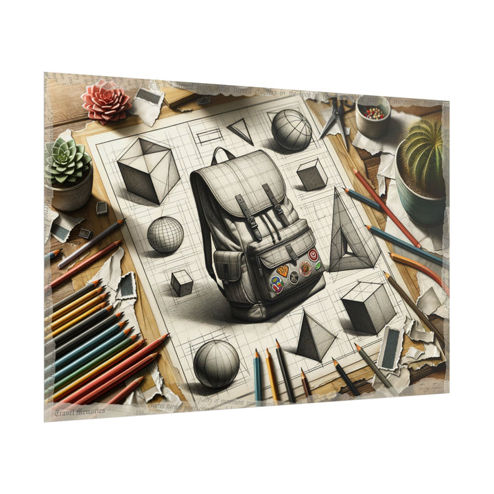 "Strokes of Evolution" - Art Print by Teo Teglia Art