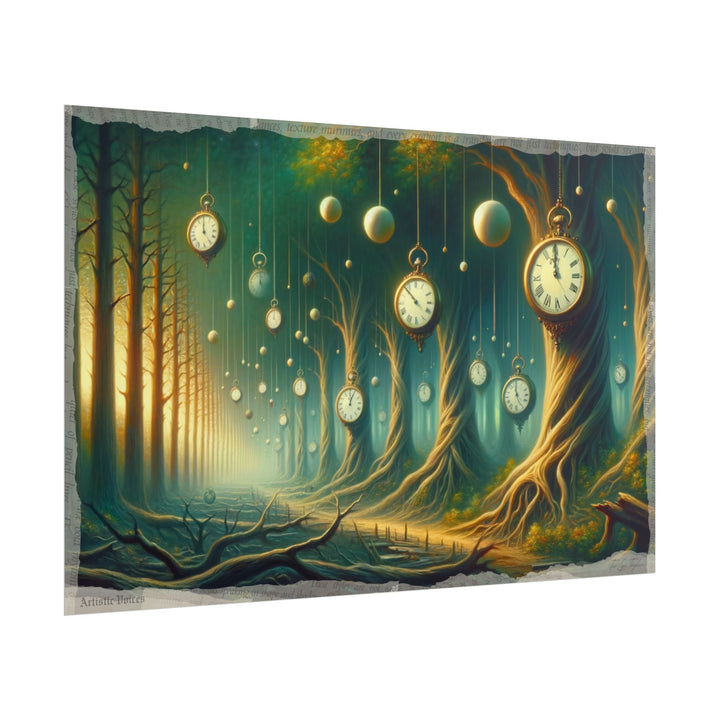 Temporal Forest Reverie - Art Print by Teo Teglia Art