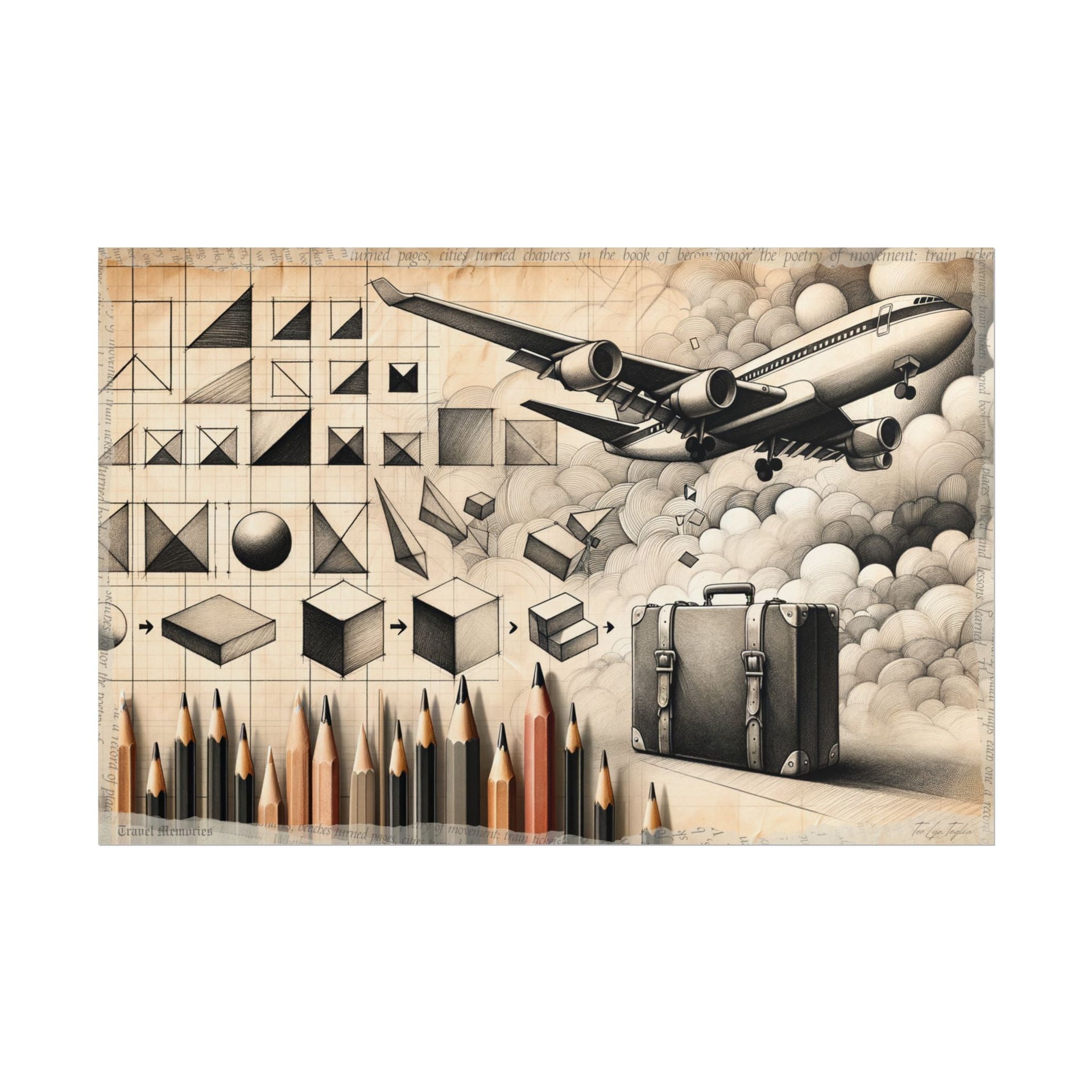Transitions in Tranquility - Art Print by Teo Teglia Art