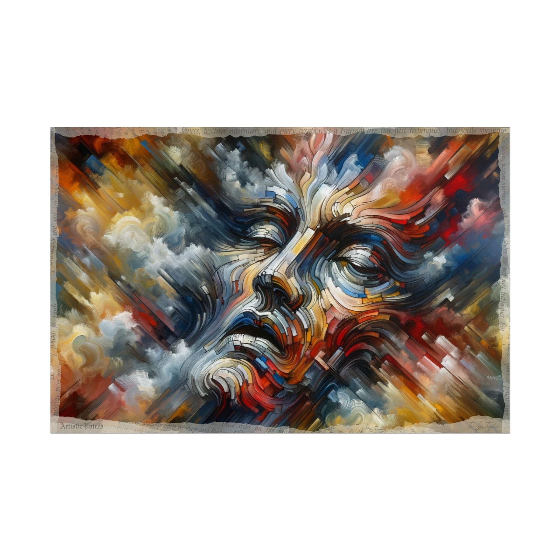 🖌️ Turbulence Born Persona - Art Print by Teo Teglia Art