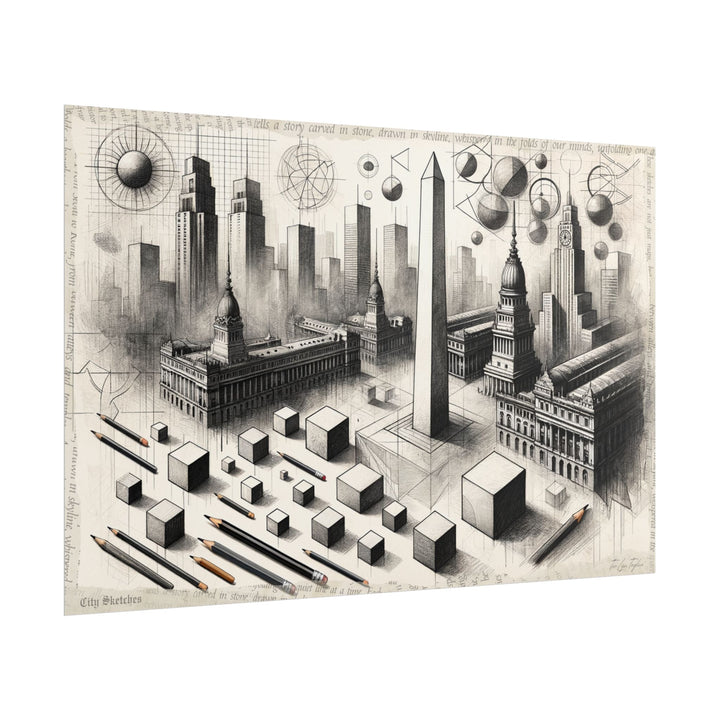 Whispers of Buenos Aires - Art Print by Teo Teglia Art