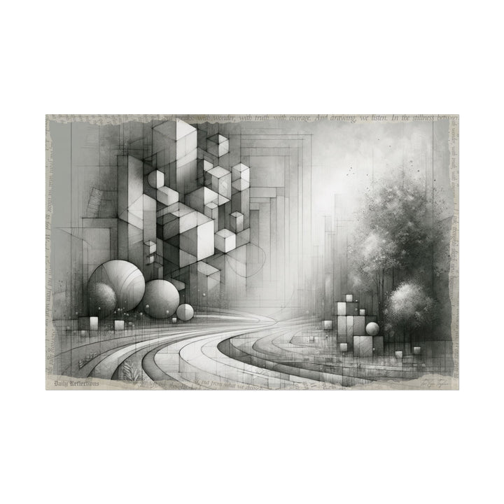 Whispers of Grateful Shapes - Art Print by Teo Teglia Art