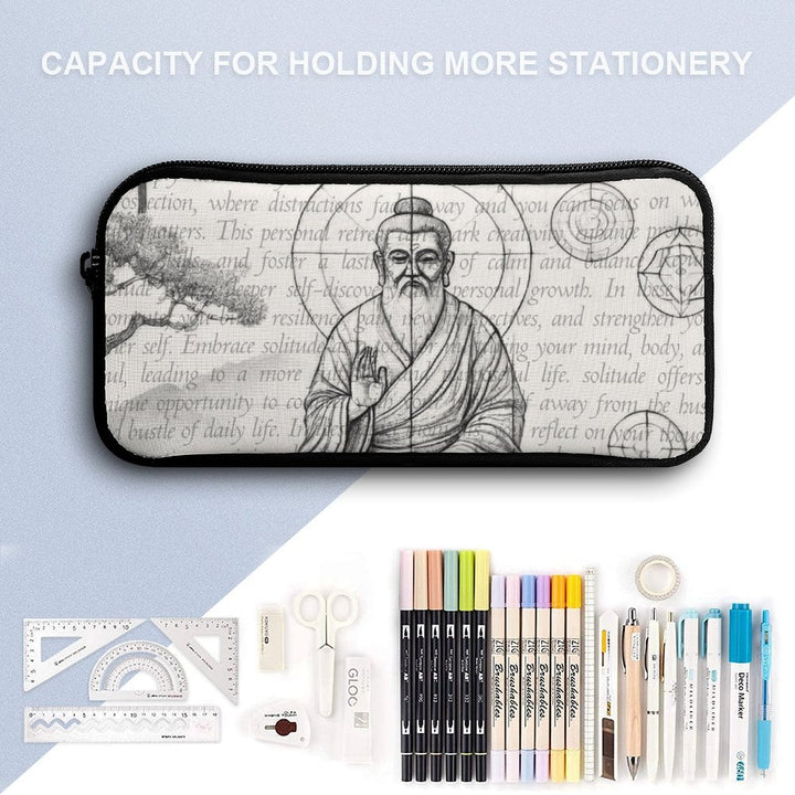 Whispers of Stillness - 3 - Piece Zen Bag Set by Teo Teglia Art